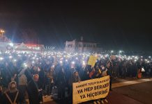 For a humane, honorable life; continue the resistance!