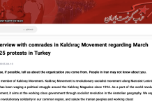 Interview with Communist Party of Iran: March 2025 protests in Turkey